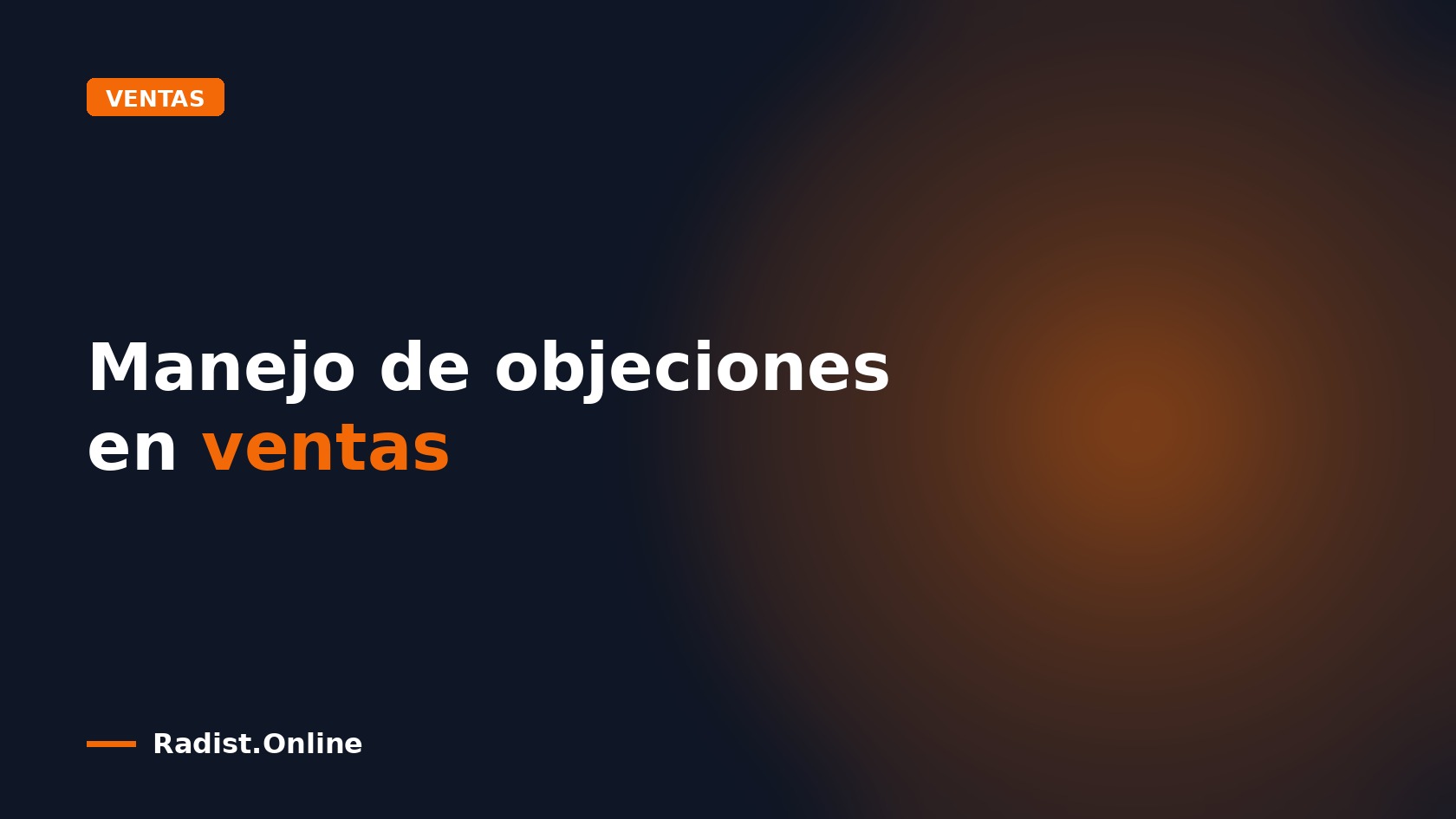 Manejo de objeciones en ventas