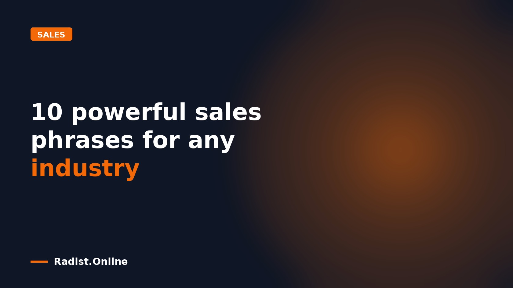 10 powerful sales phrases for any industry