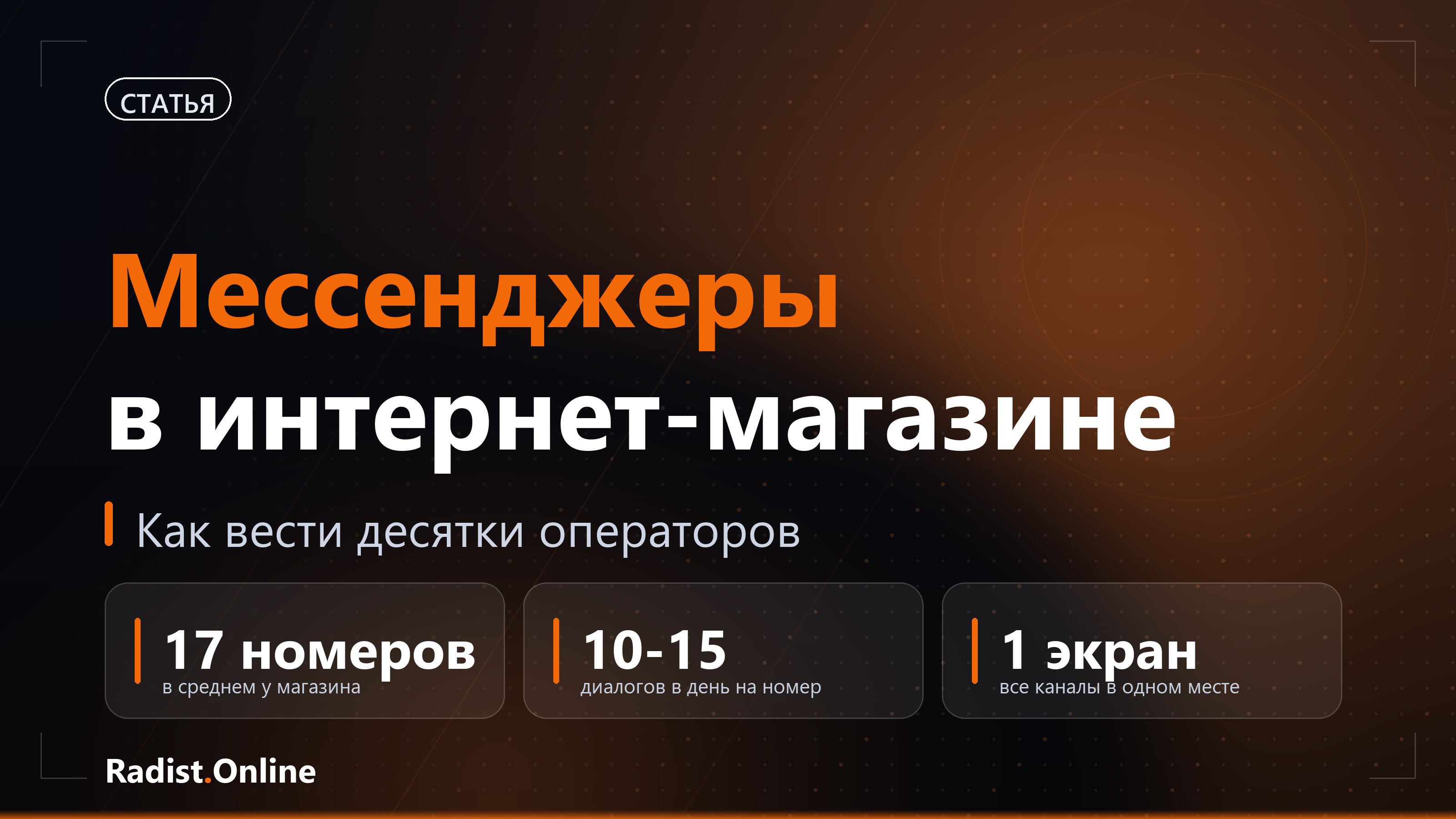 Мессенджеры в интернет-магазине: как вести десятки операторов