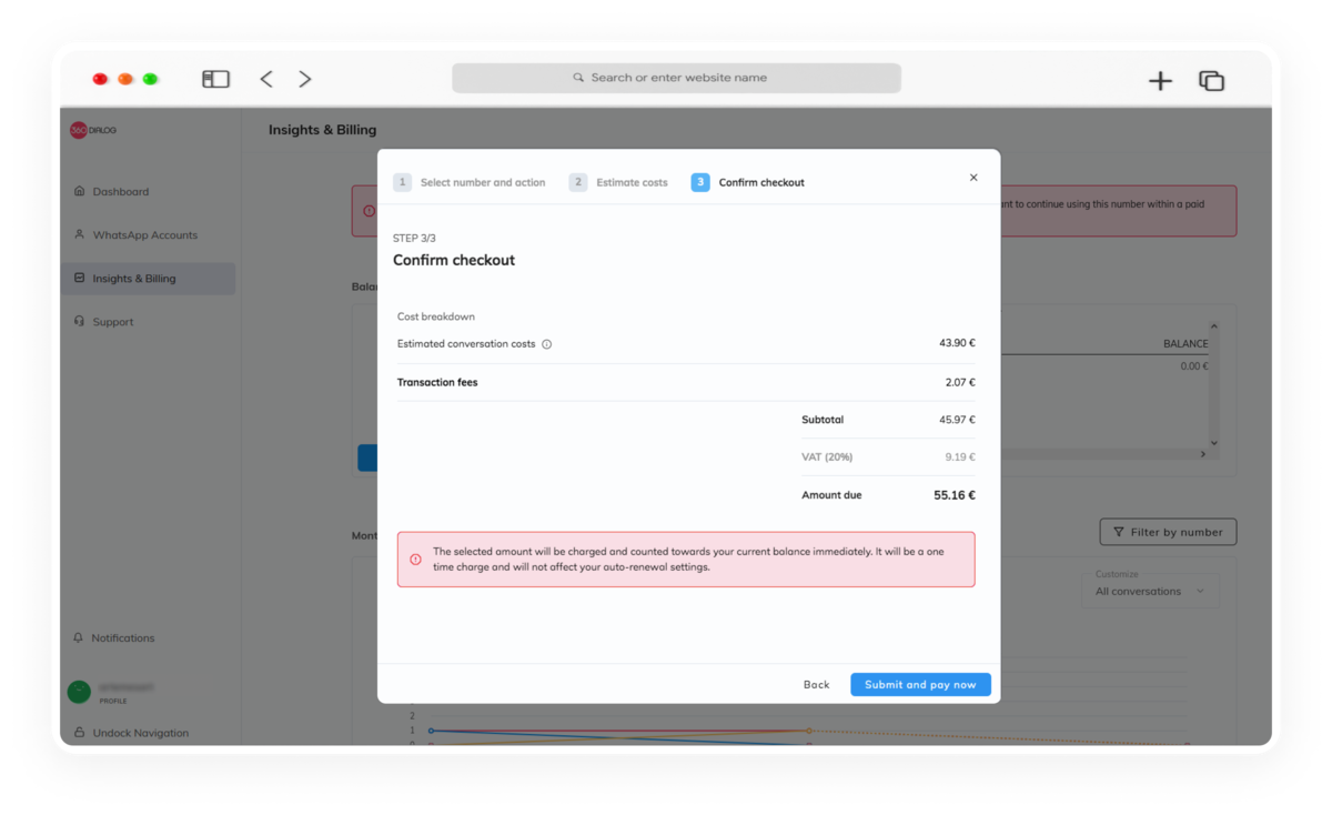 инициировать диалог с клиентом с помощью Salesbot