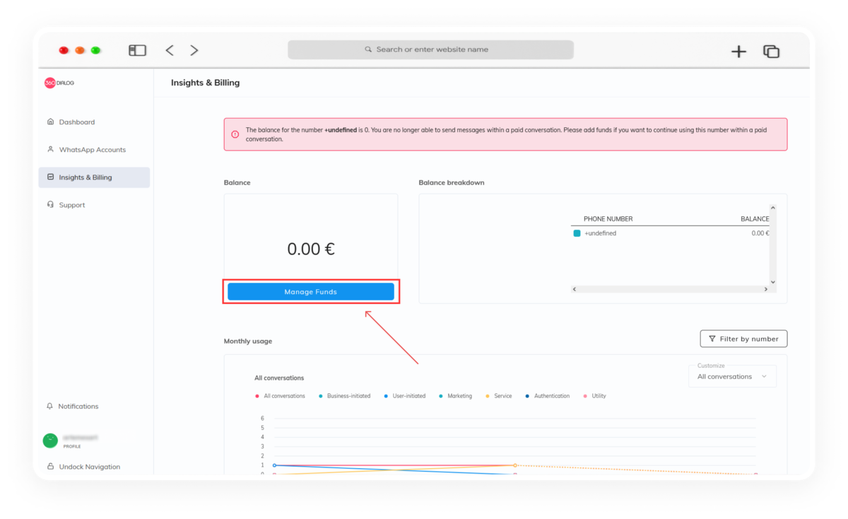 инициировать диалог с клиентом с помощью Salesbot